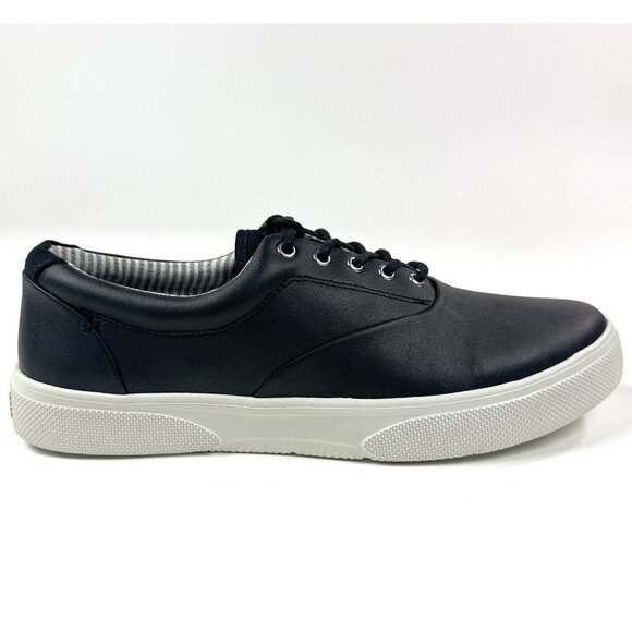 Sperry Top-Sider Halyard PlushStep CVO Black Mens Oxford Low Shoes STS23471 - Picture 1 of 9